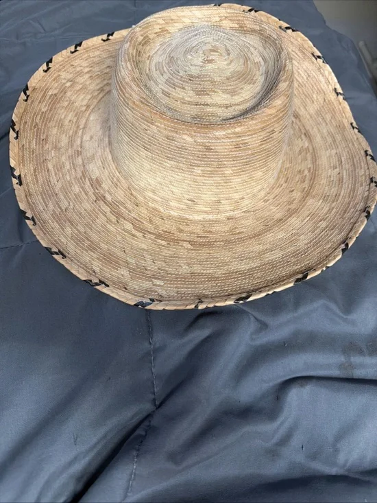 l*space Natural Straw Wide-Brim Beach Hat - Picture 11 of 16